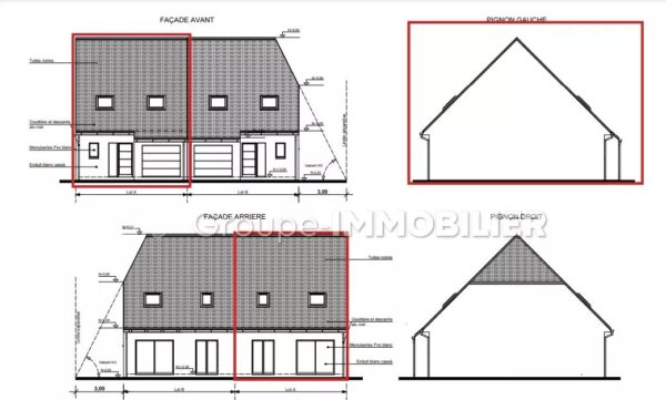 (Ref.374) À vendre – Maison neuve RT 2020 à Beuvry-la-Forêt – Image 3