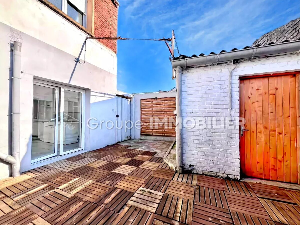 (Ref.26) NOUVEAUTÉ EN LOCATION – MAISON - 1 CHAMBRE ET 1 BUREAU AVEC UNE COUR À Auberchicourt – Image 8
