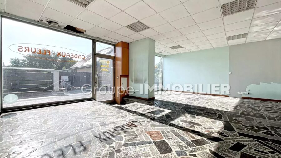 (Ref.433) À vendre – Immeuble à usage commercial au cœur d’Arleux