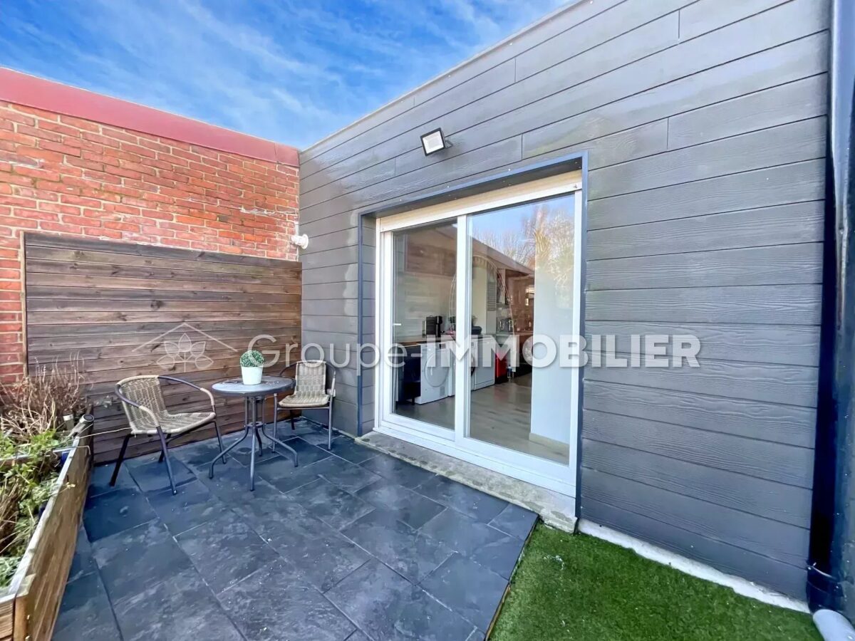(Ref.452) Maison mitoyenne  3 chambres avec terrasse et jardin – Image 7