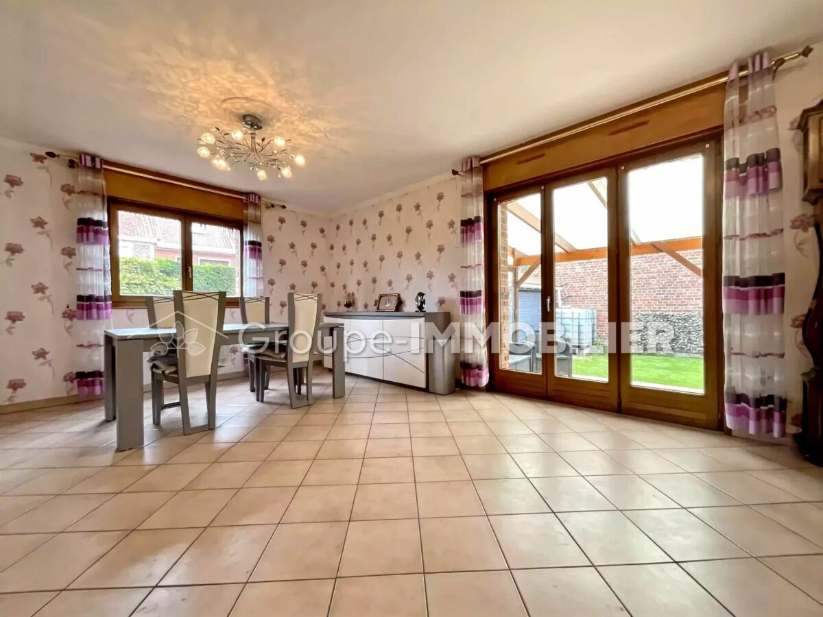 (Ref.508) À vendre – Pavillon plain-pied à Somain – 3 PIÈCES – 80 m² – SOMAIN – Image 3