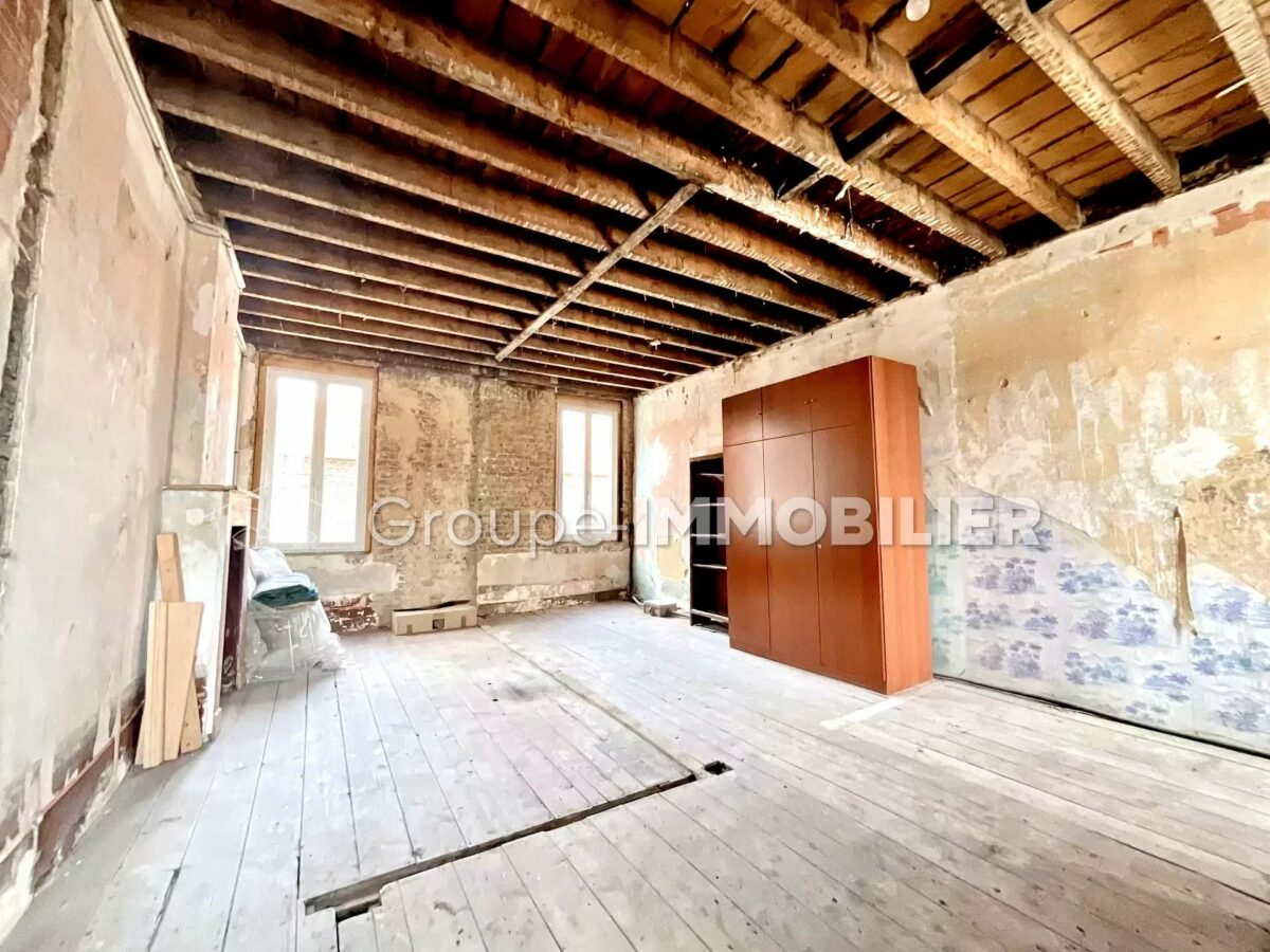 (Ref.504) Ensemble immobilier local commercial + maison à DENAIN – 1 PIÈCES – 50 m² – DENAIN – Image 3