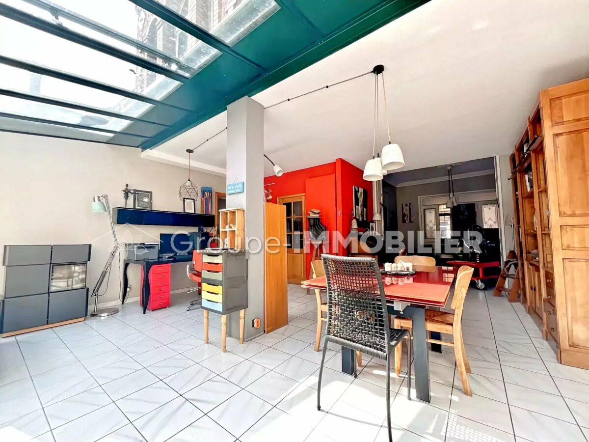 (Ref.504) Ensemble immobilier local commercial + maison à DENAIN – 1 PIÈCES – 50 m² – DENAIN – Image 6