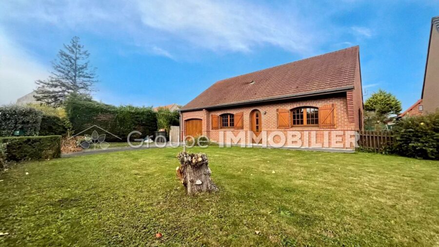 (Ref.518) MAISON - PLAIN-PIED - 3 CHAMBRES sur LOFFRE – 4 PIÈCES – 87 m² – LOFFRE