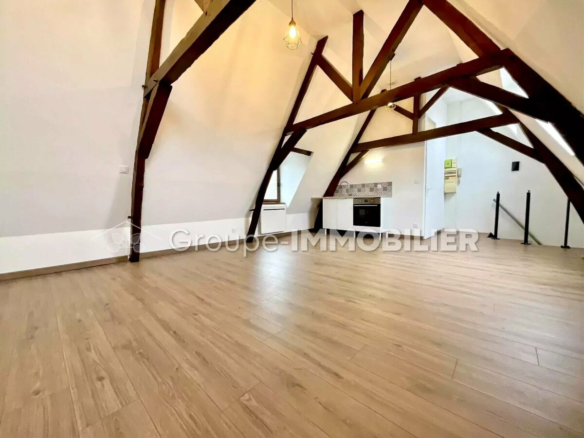 (Ref.523) À louer : Grand studio rénové à Marchiennes – Dernier étage, proche commodités ! – 1 PIÈCES – 25 m² – MARCHIENNES