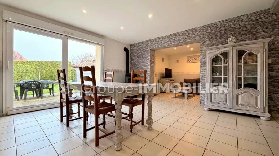 (Ref.531) MAISON - SEMI-INDIVIDUELLE - 3 CHAMBRES ET 1 BUREAU SUR MASNY – 5 PIÈCES – 109 m² – MASNY