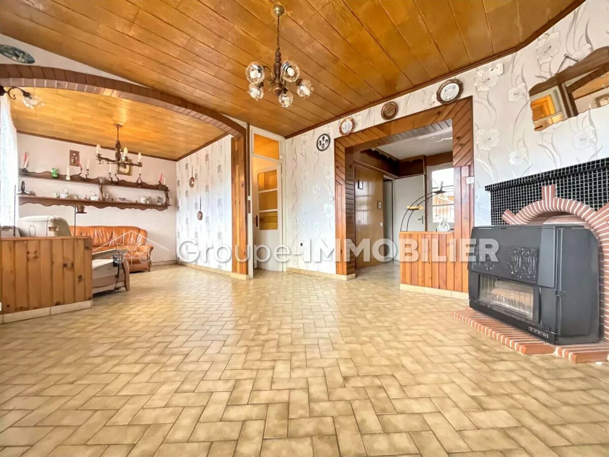 (Ref.511) Maison de plain-pied individuelle à fort potentiel – Beuvry-la-Forêt – 3 PIÈCES – 80 m² – BEUVRY-LA-FORÊT – Image 2
