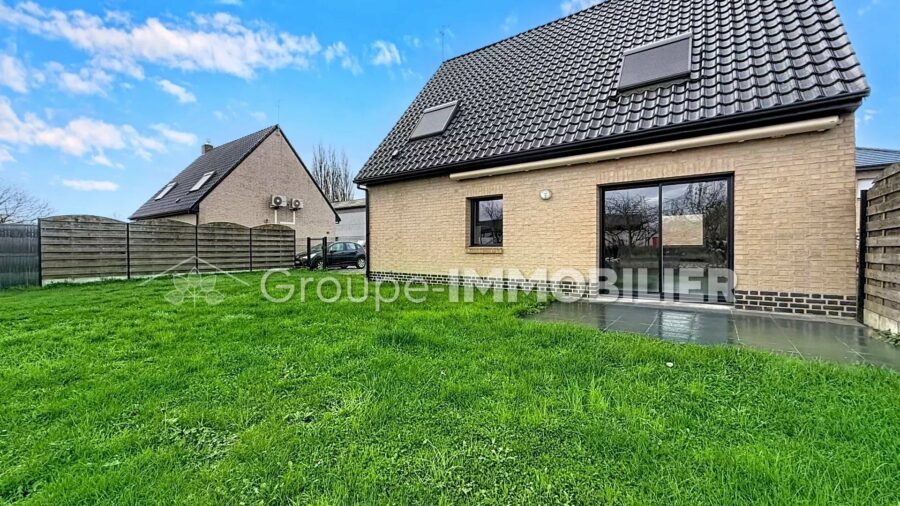 (Ref.537) Maison Individuelle Moderne SUR COUTICHES – 107 m² – COUTICHES
