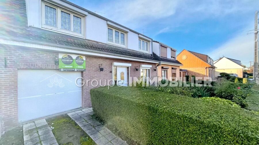 (Ref.536) Maison 4 chambres avec garage et jardin – 5 PIÈCES – 105 m² – FENAIN