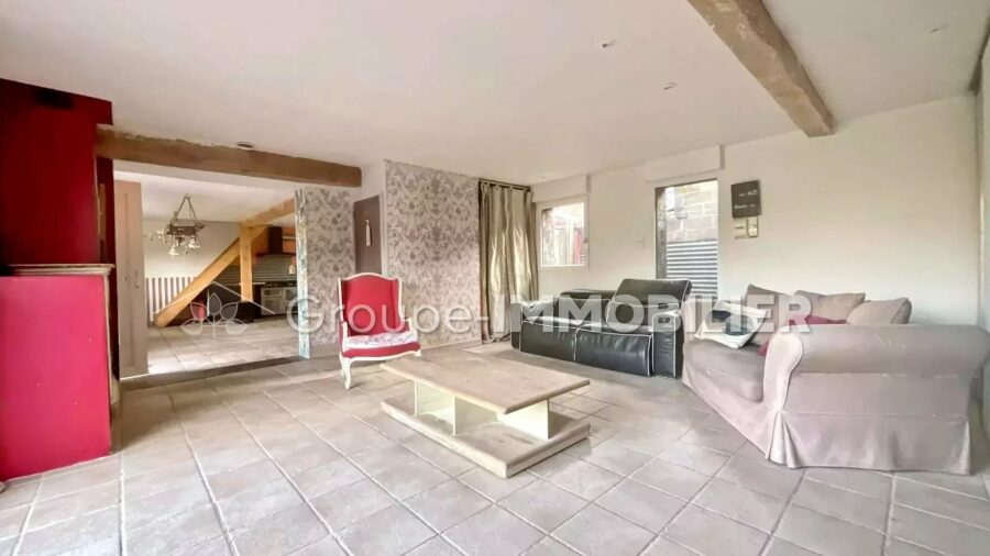 (Ref.3) Bouvignies – Charmante grange rénovée de 145m2 en second rang, DPE C / A – 3 PIÈCES – 140 m² – BOUVIGNIES