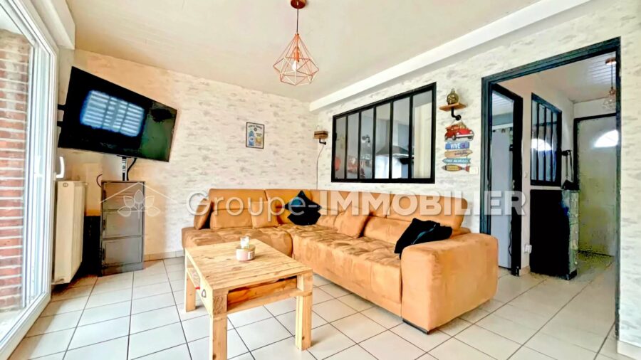 (Ref.556) À vendre – Maison semi-individuelle proche du centre-ville de Montigny-en-Ostrevent – 4 PIÈCES – 73 m² – MONTIGNY-EN-OSTREVENT