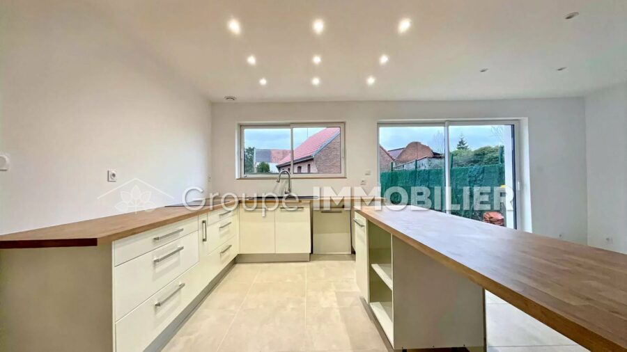 (Ref.9) Maison individuelle 4 chambres 134m² – 5 PIÈCES – 134 m² – PECQUENCOURT