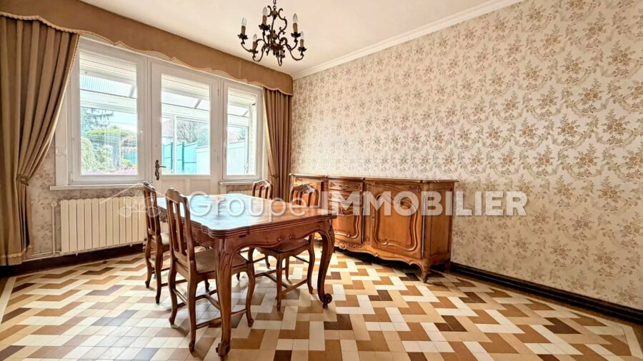 (Ref.554) Somain – Maison à Fort Potentiel avec Combles Aménageables – 3 PIÈCES – 103 m² – SOMAIN