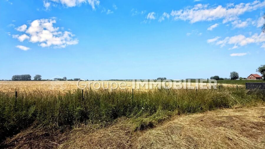 (Ref.447) Terrain viabilisé à FAUMONT – 1 PIÈCES – 652 m² – FAUMONT